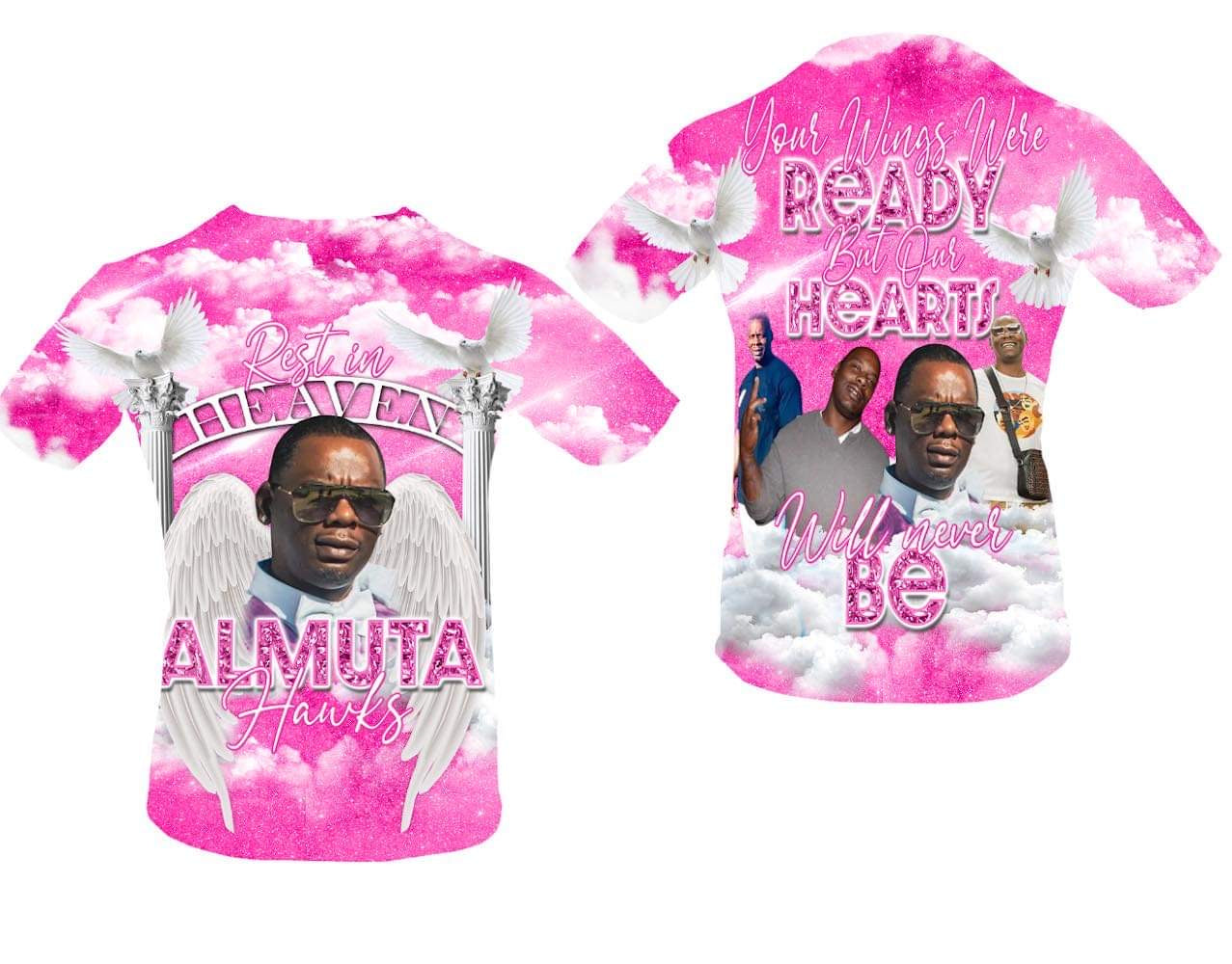 Rest in heaven All over print shirt
