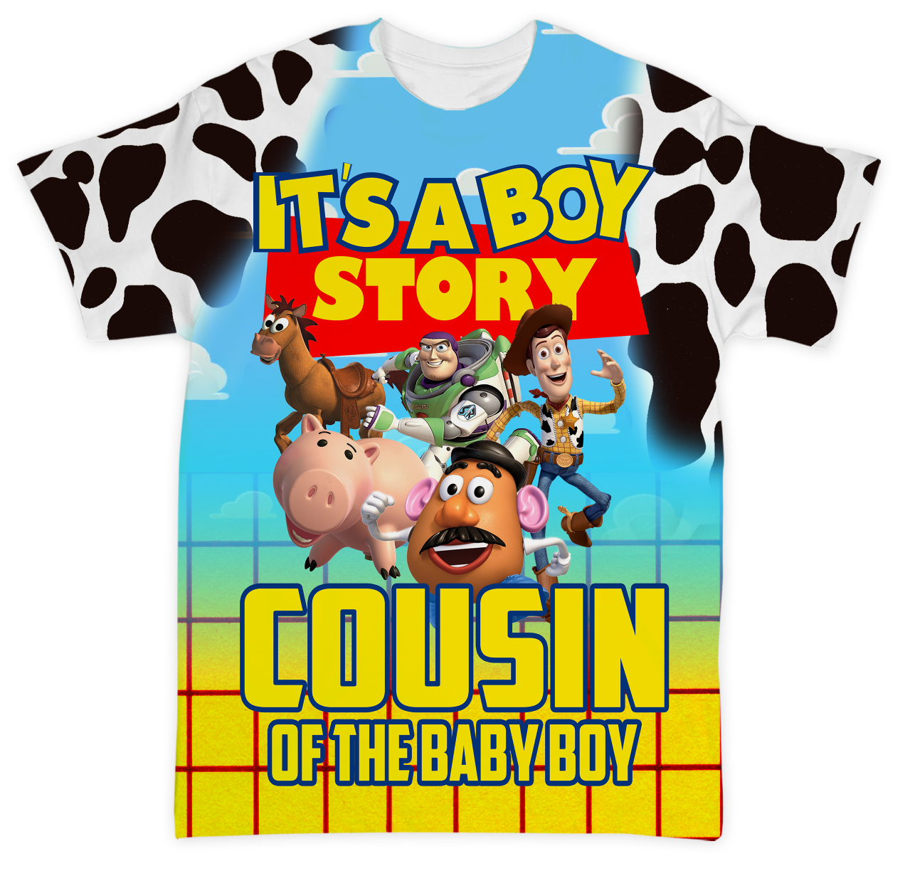 IT'S A BOY STORY- Baby Shower Shirt