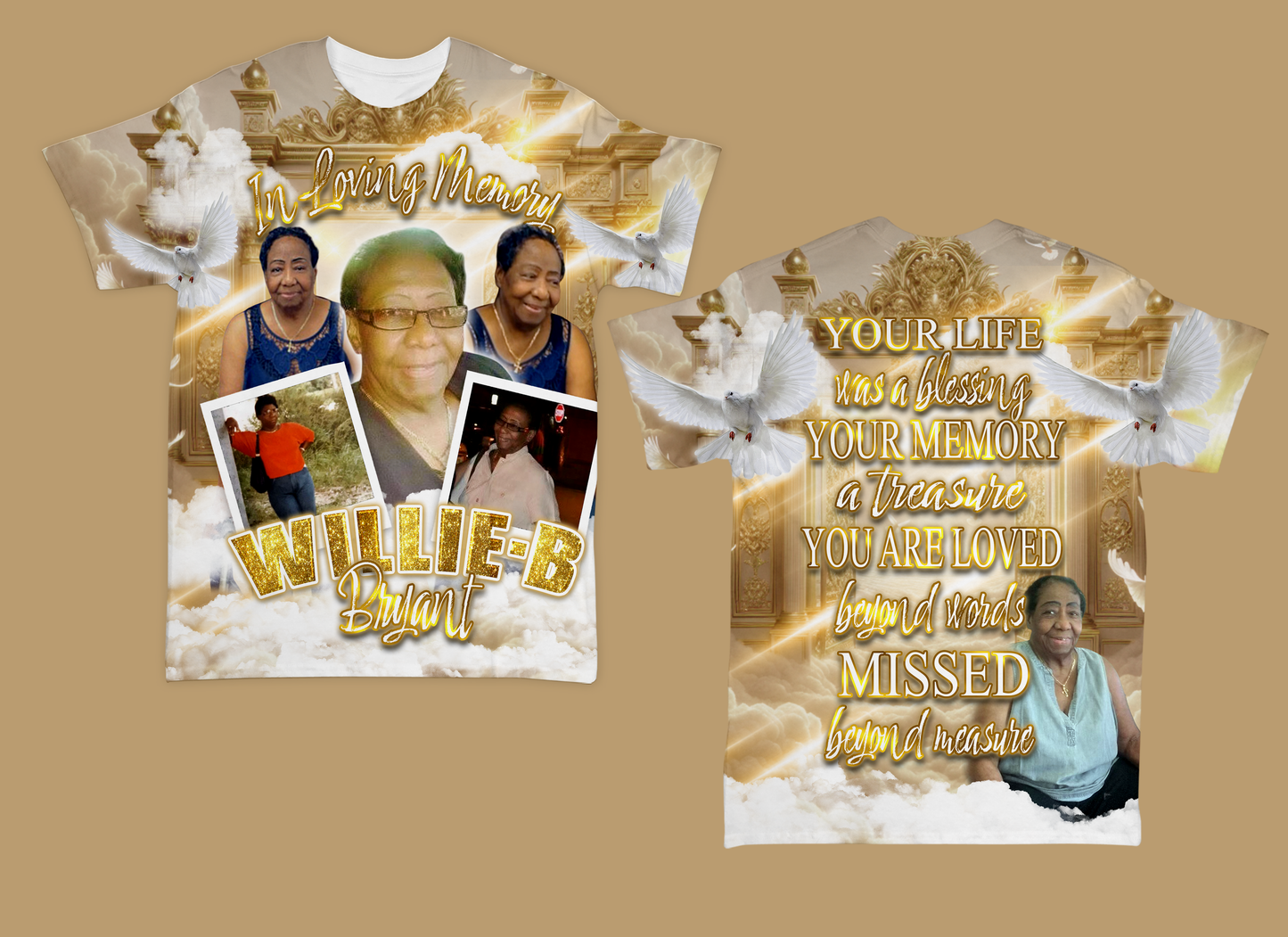 In Loving Memory Willie B- All Over Shirt