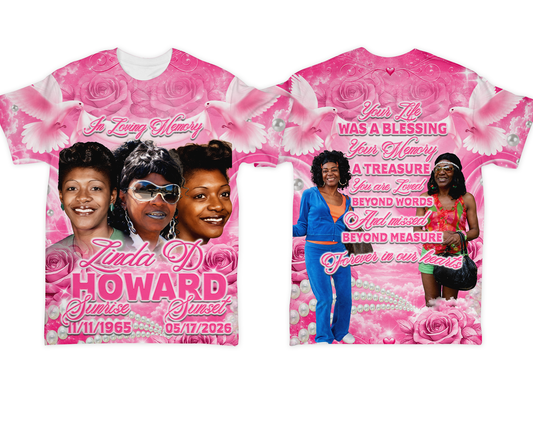 Linda D Howard Memorial Shirt