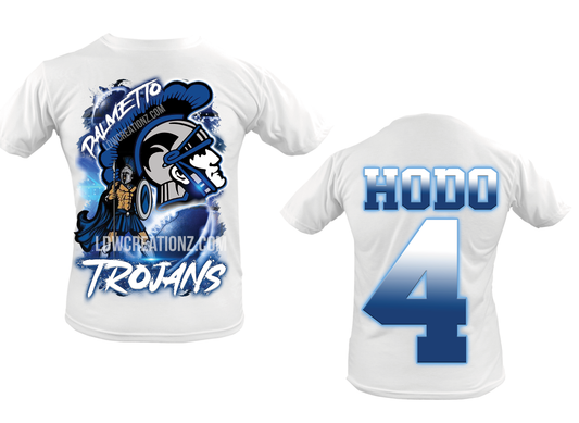 Trojans Custom Football Shirt