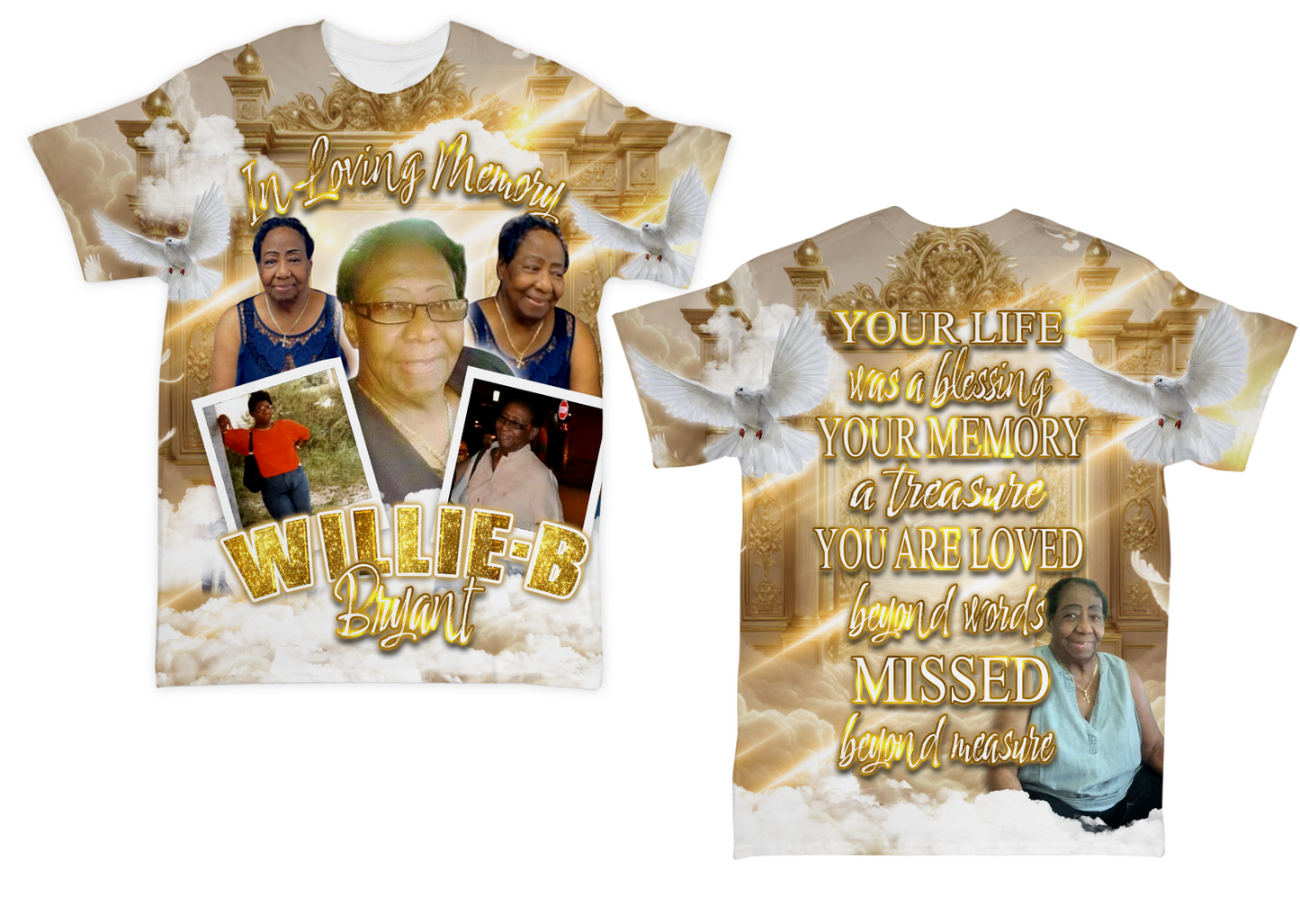 In Loving Memory Willie B- All Over Shirt