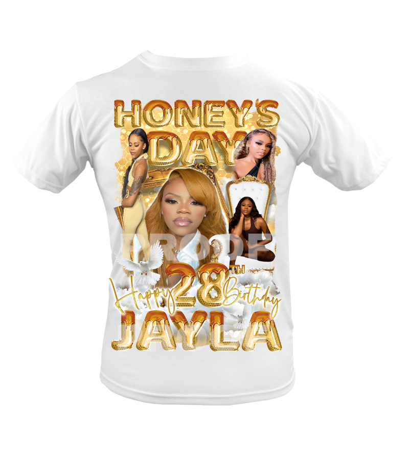 Jayla's 28th Shirt Order.